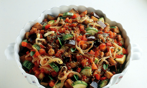 Refogado de legumes