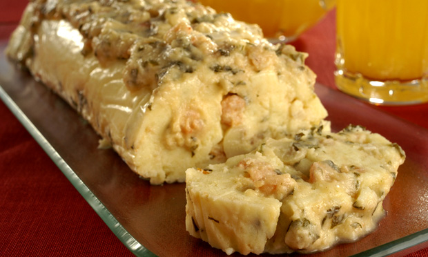Rocambole gelado de maionese