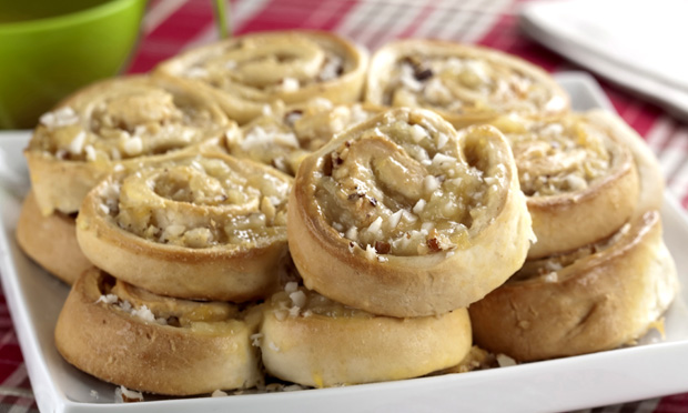 Rosquinha de maçã com castanha-do-pará