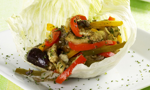 Salada de berinjela
