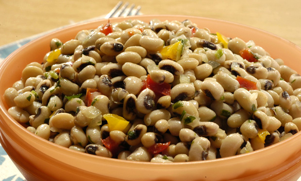 Salada de feijão-fradinho