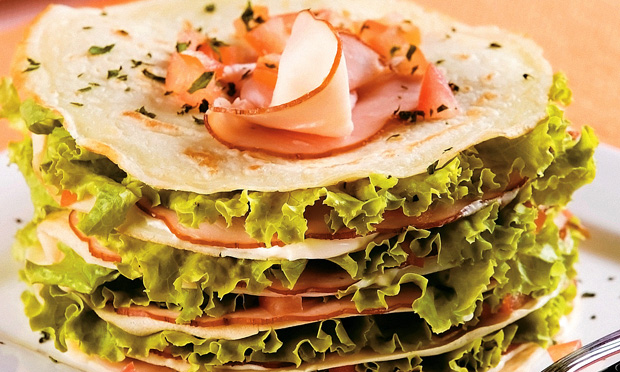 Salada de panqueca
