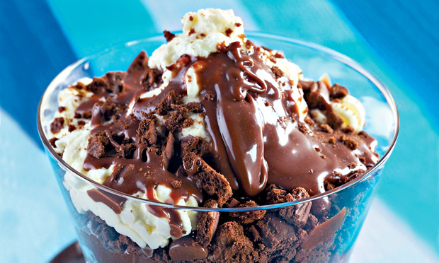 Sobremesa de brigadeiro