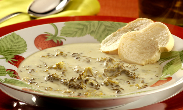 Sopa de brócolis