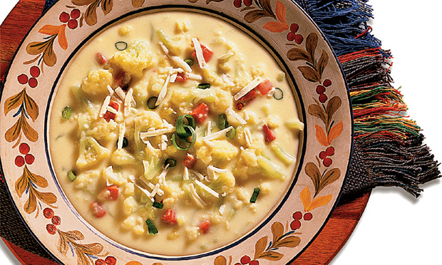 Sopa de couve-flor