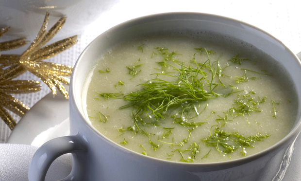 Sopa fria de erva-doce