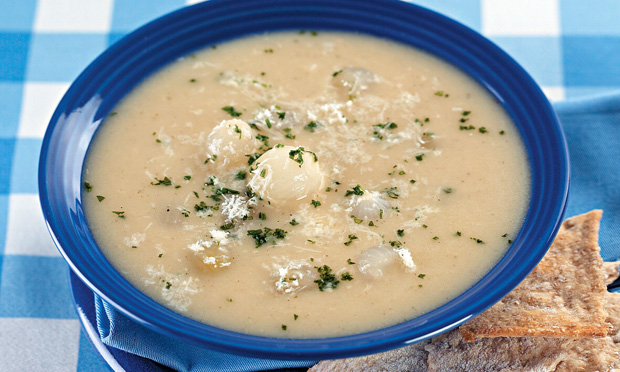Sopa de minicebola