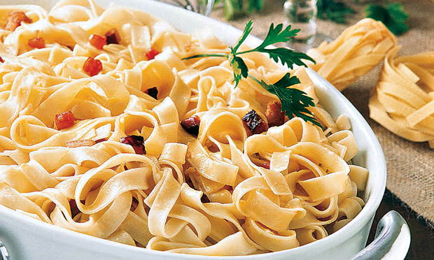 Talharim à carbonara