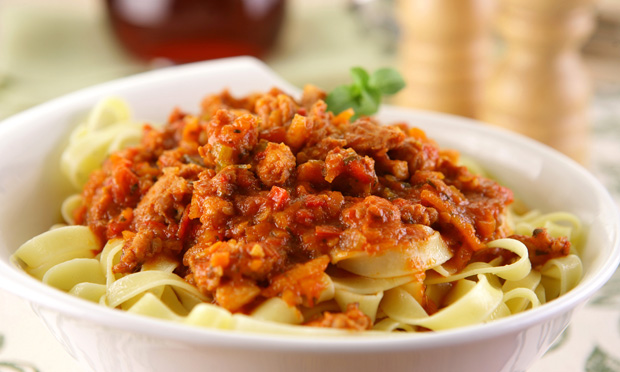 Talharim ao molho picante
