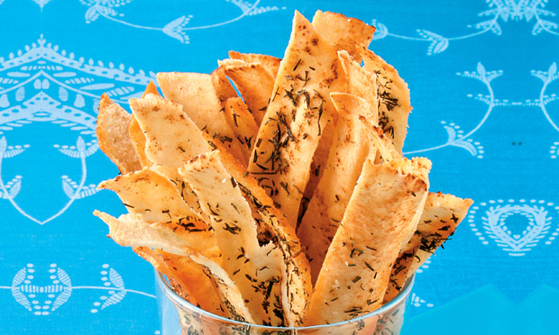 Torrada de pão pita