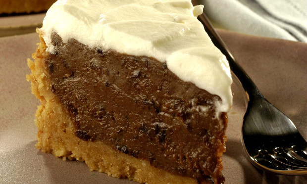 Torta de ameixa com chocolate
