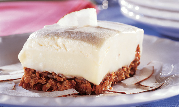 Torta de coco queimado