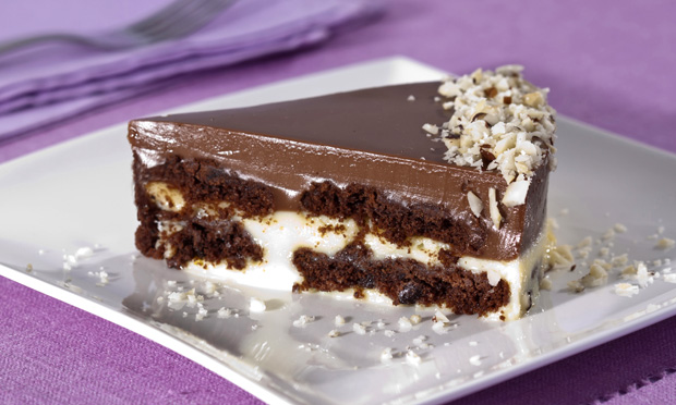 Torta com creme de leite e Nutella