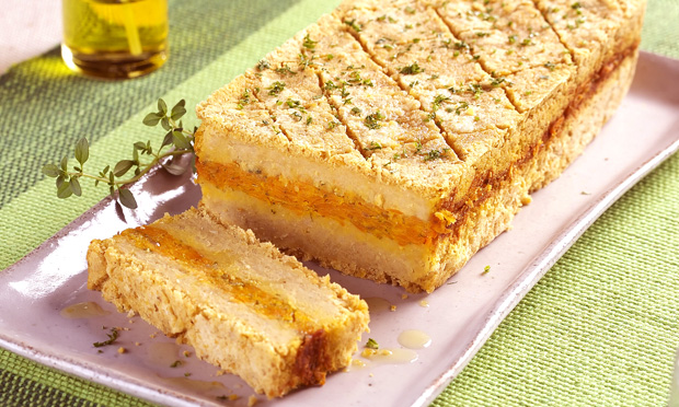 Torta de grão-de-bico