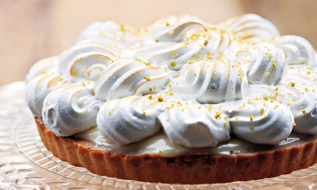 Torta de limão com suspiro