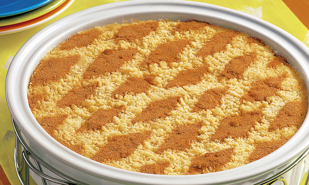 Torta de maçã verde