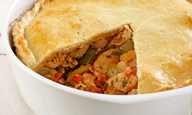Torta especial de frango