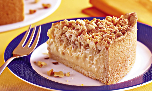 Torta farofa crocante