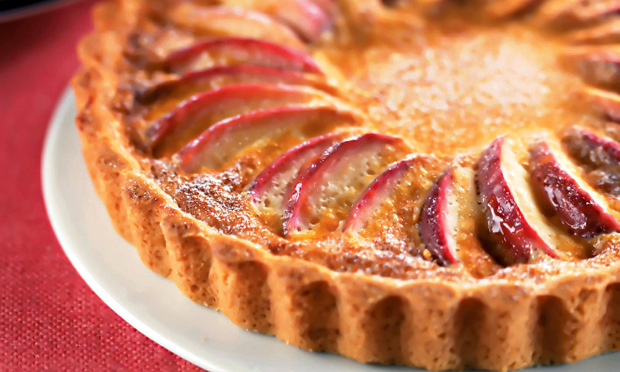 Torta-flã de maçã