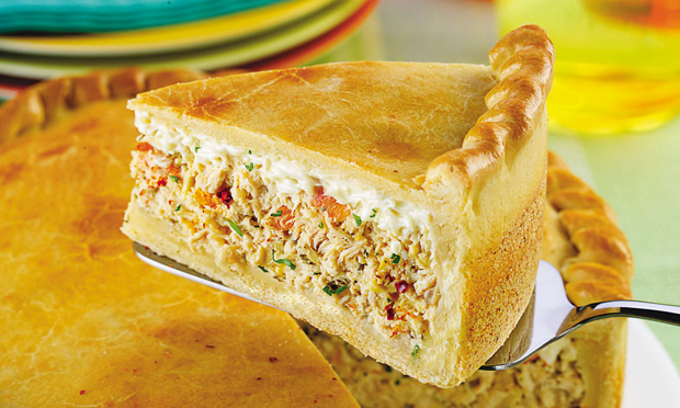 Torta de frango com Catupiry®