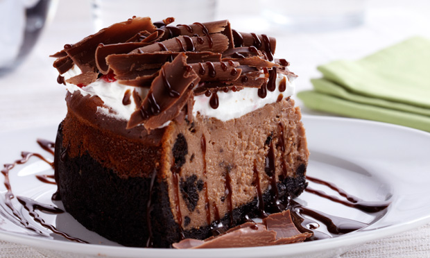 Torta gelada de chocolate