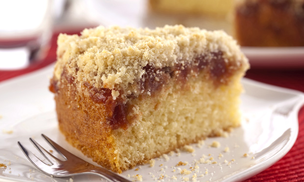 Torta de goiabada com farofa