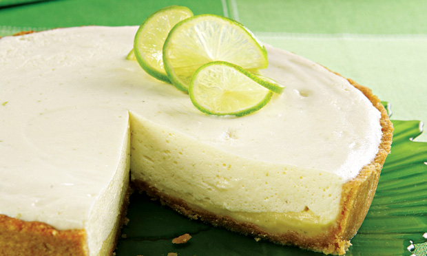 Torta-musse de limão