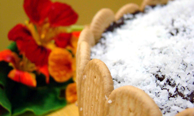 Torta prestígio vegan