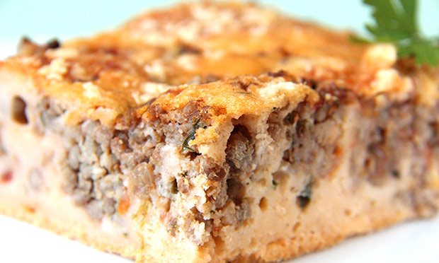Torta salgada de liquidificador