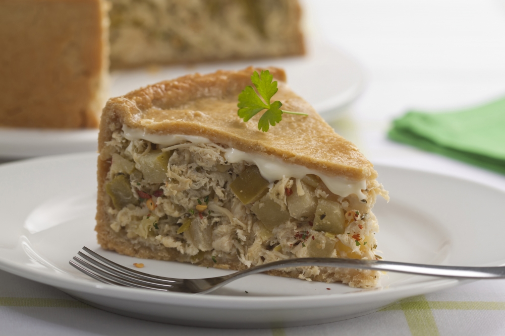 Torta salpicão de frango