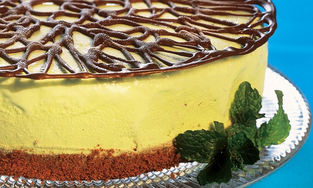 Torta de sorvete de menta