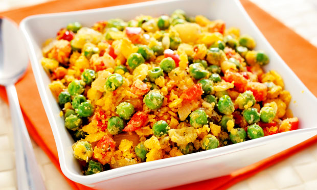 Virado de legumes