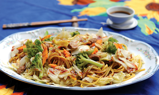 Yakisoba vegetariano