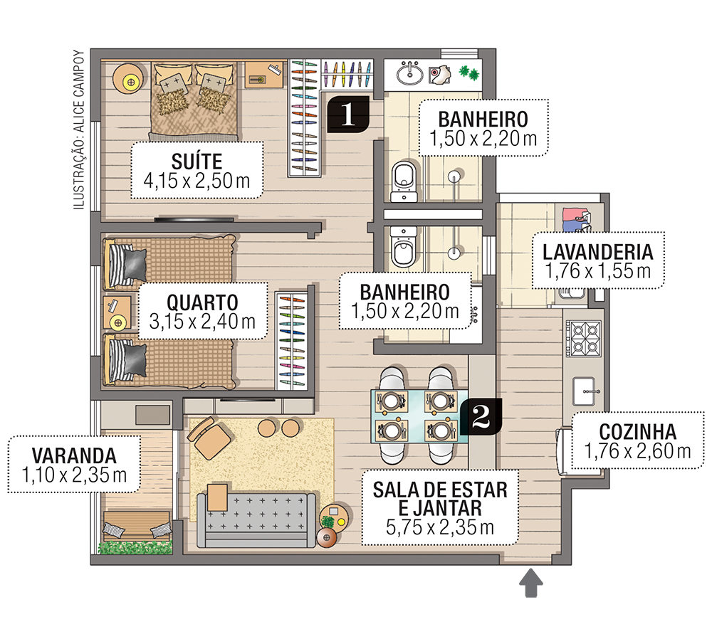 tons-neutros-valorizam-a-decoração-do-apartamento-de-57-m2-planta tons-neutros-valorizam-a-decorac3a7c3a3o-do-apartamento-de-57-m2-planta