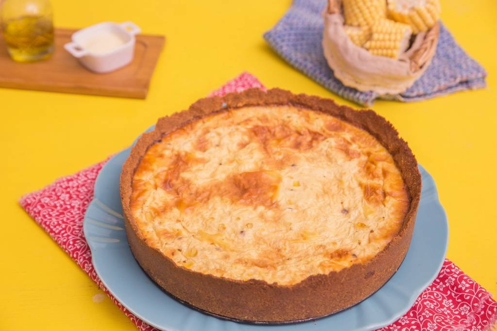 Torta de milho salgada