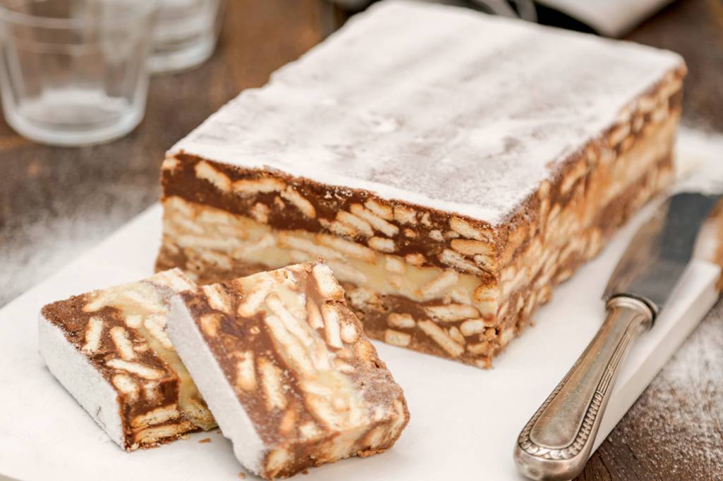 Torta de palha italiana
