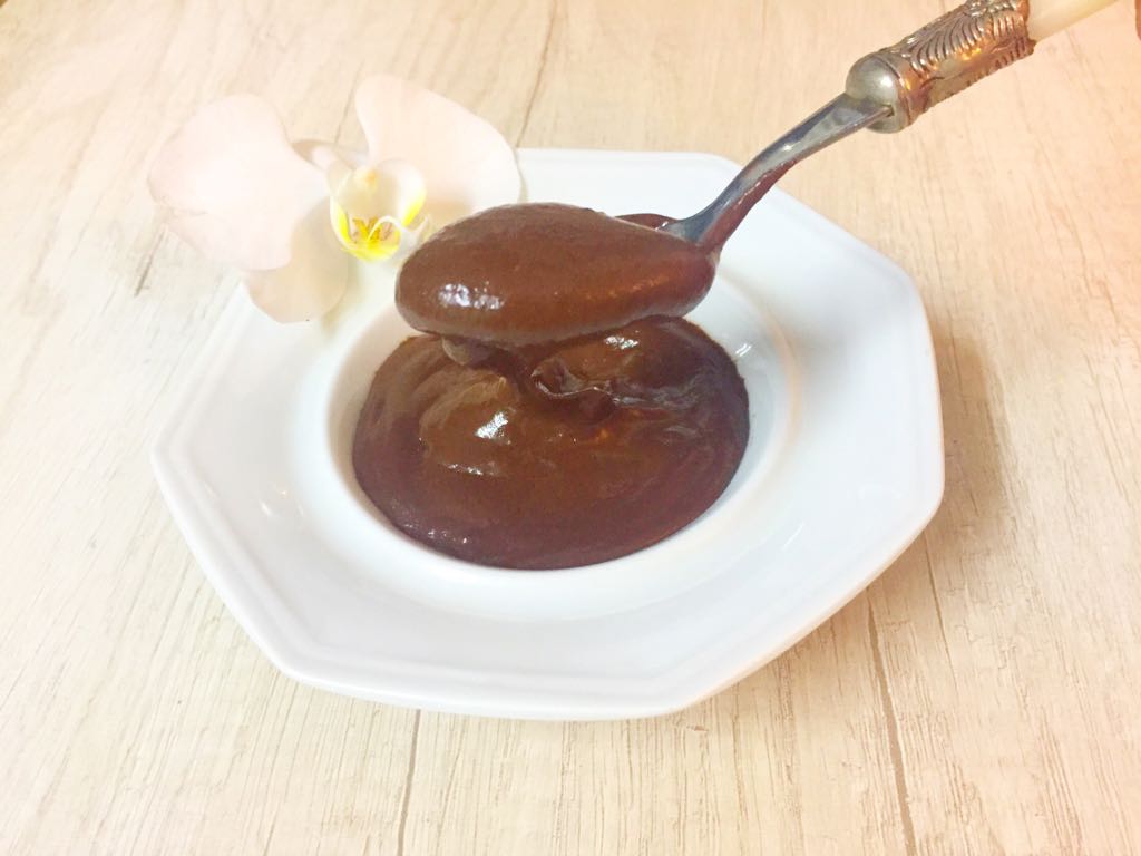 Brigadeiro de colher com biomassa de banana verde