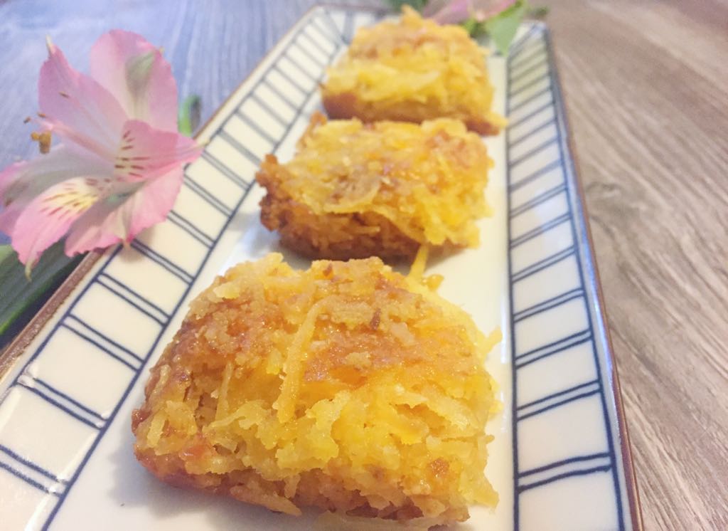 Cocada de frigideira saudável