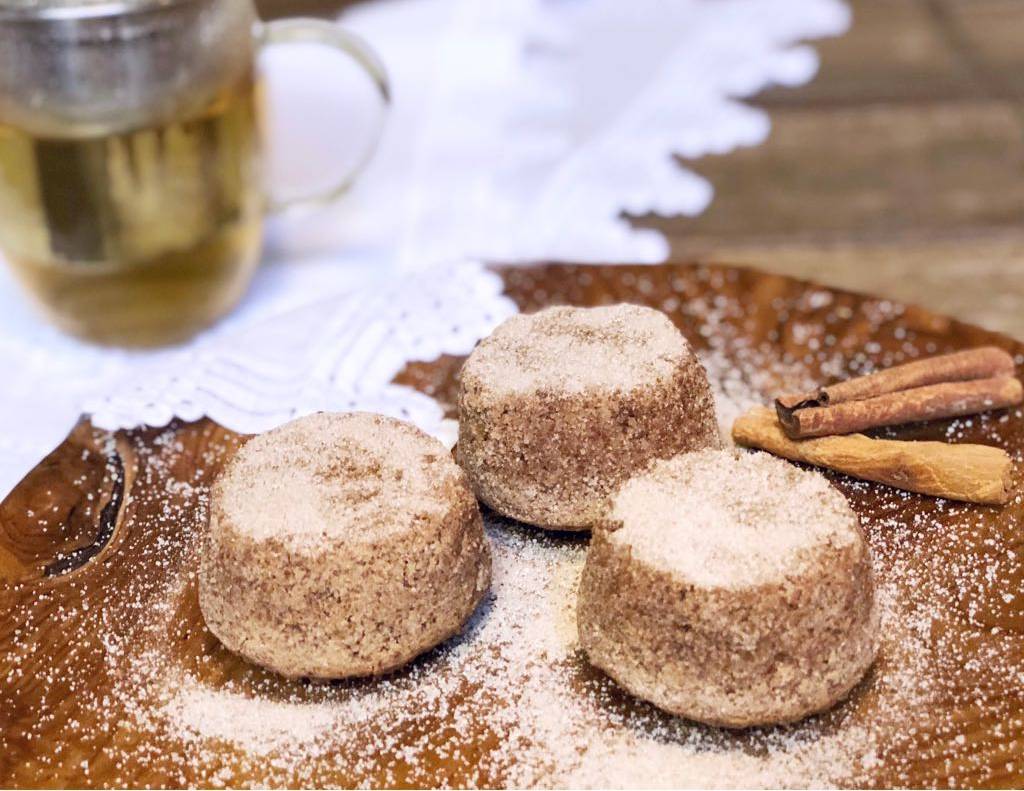 Bolo de iogurte com canela saudável Bolo de iogurte com canela saudável