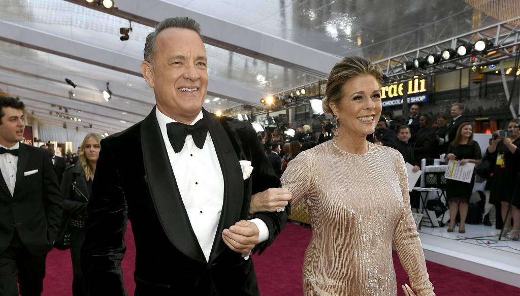 Tom Hanks volta para os Estados Unidos
