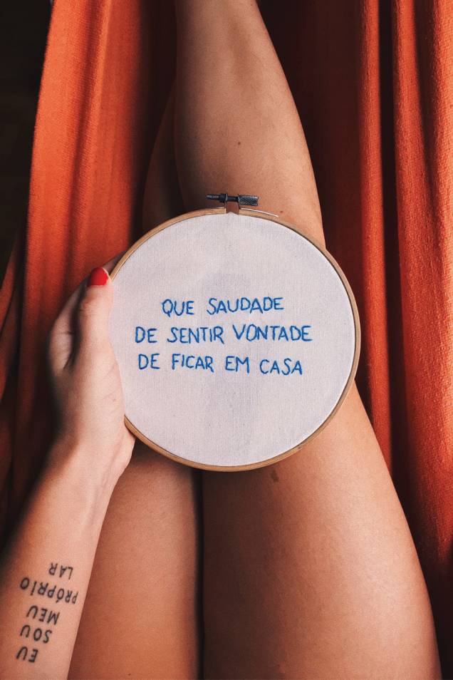 Aqui, os bordados de Taynara, compartilhados na #bordarpranãopirar. Aqui, os bordados de Taynara, compartilhados na #bordarpranãopirar.