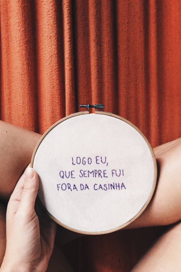 Aqui, os bordados de Taynara, compartilhados na #bordarpranãopirar. Aqui, os bordados de Taynara, compartilhados na #bordarpranãopirar.