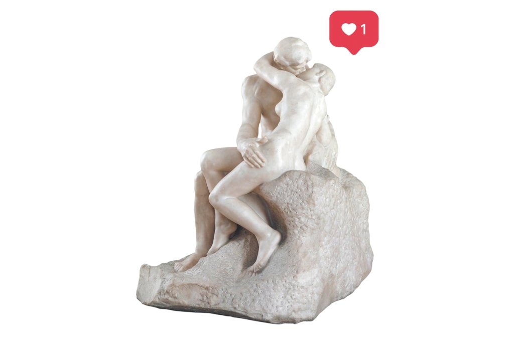 estatua amantes