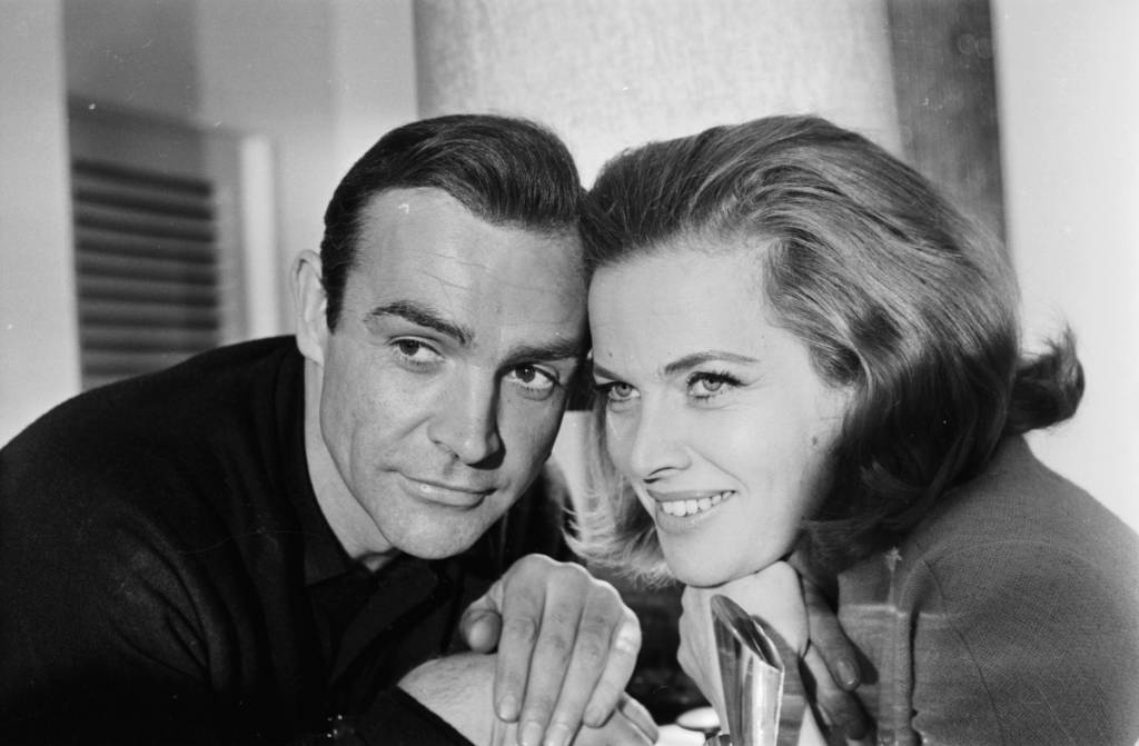 Sean Connery e Honor Blackman Sean Connery e Honor Blackman