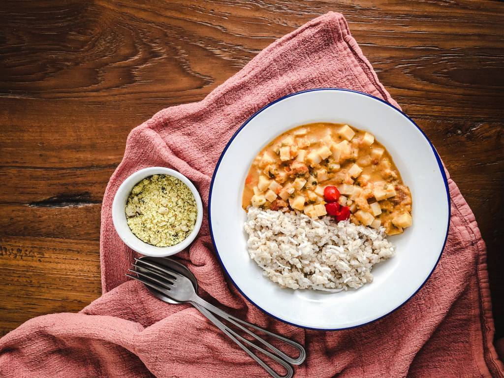 Moqueca de palmito