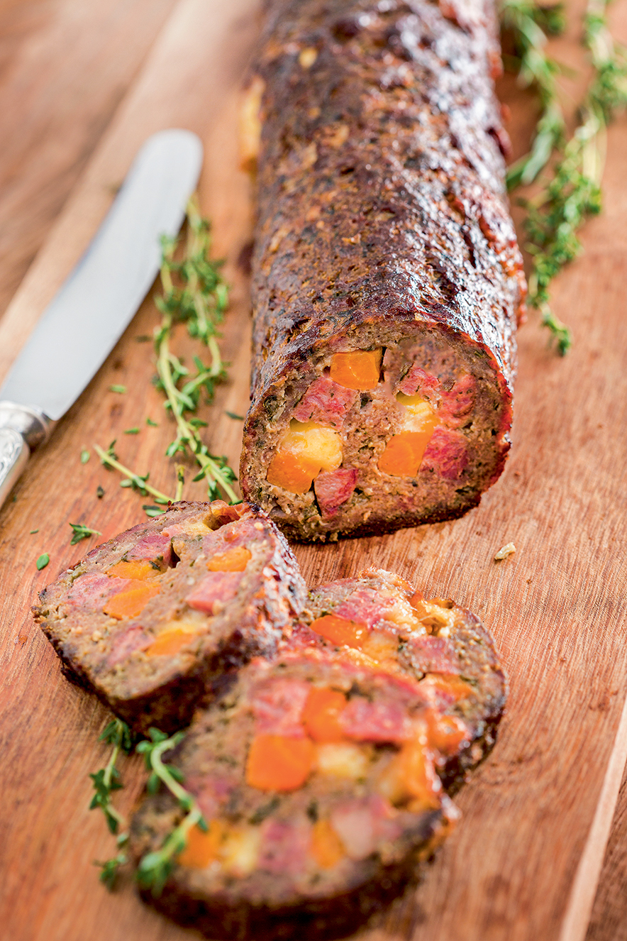 Rocambole de carne