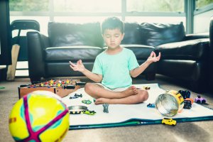 meditação para crianças na quarentena