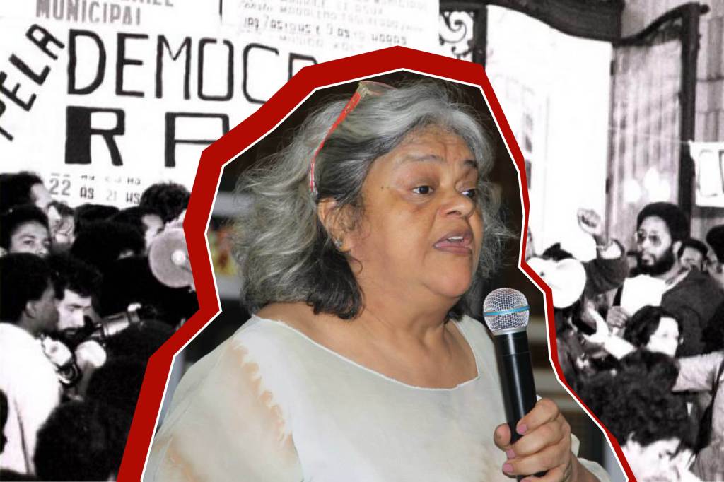 A geógrafa Regina Lucia relembra conquistas do Movimento Negro Unificado