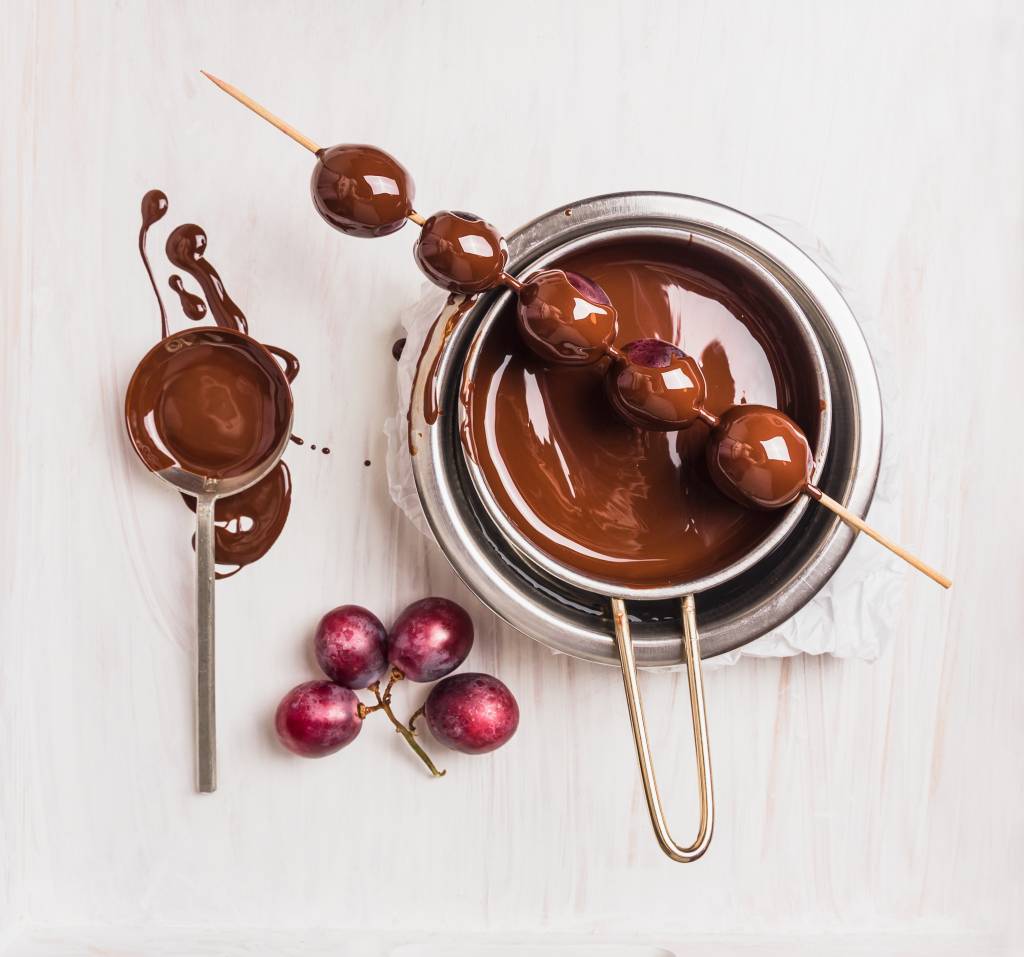 fondue de chocolate fondue de chocolate