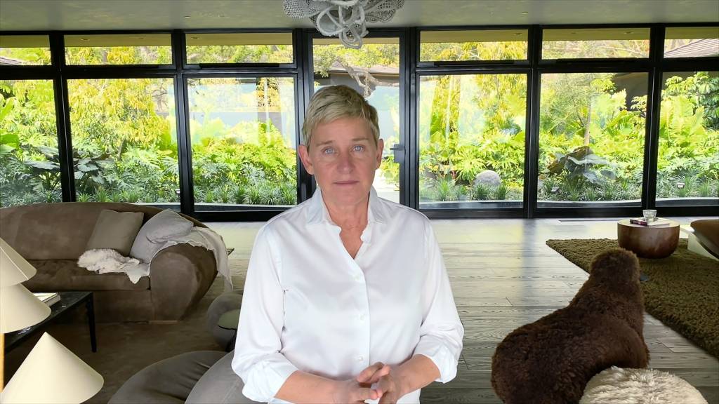 Após diagnóstico de Covid-19, Ellen Degeneres aconselha os seguidores